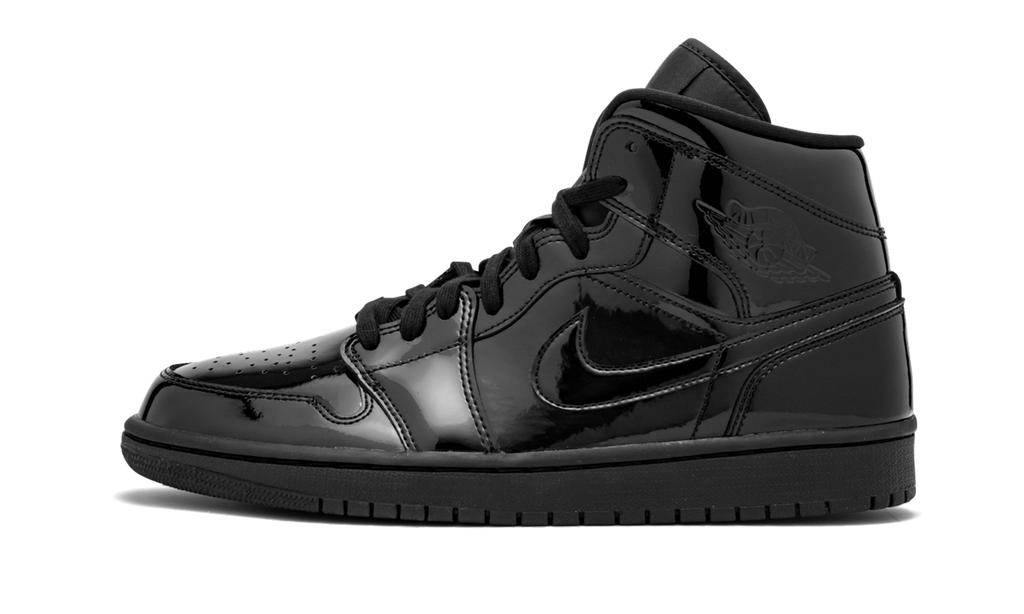 AIR JORDAN 1 MID WMNS "Black Patent Leather" BQ6472 002