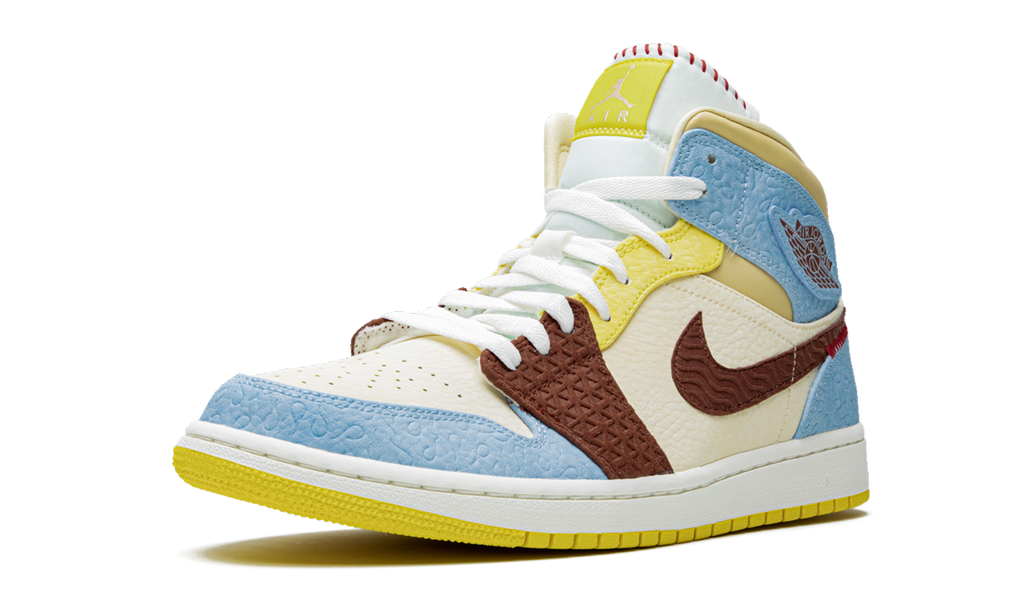 Air Jordan 1 Mid SE "Maison Chateau Rouge Fearless" CU2803 200