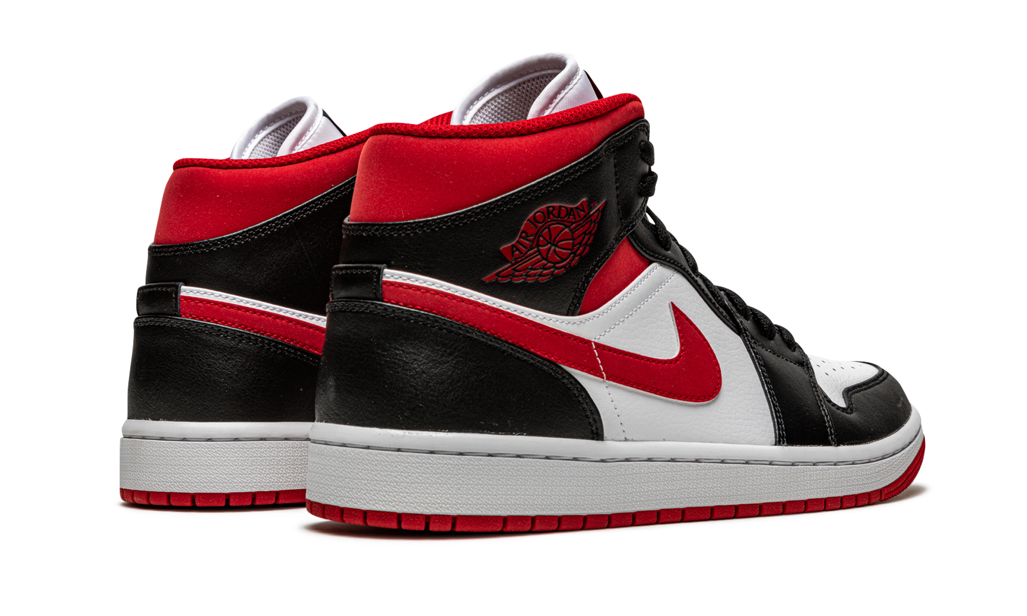 Air Jordan 1 Mid "Metallic Red" 554724 122