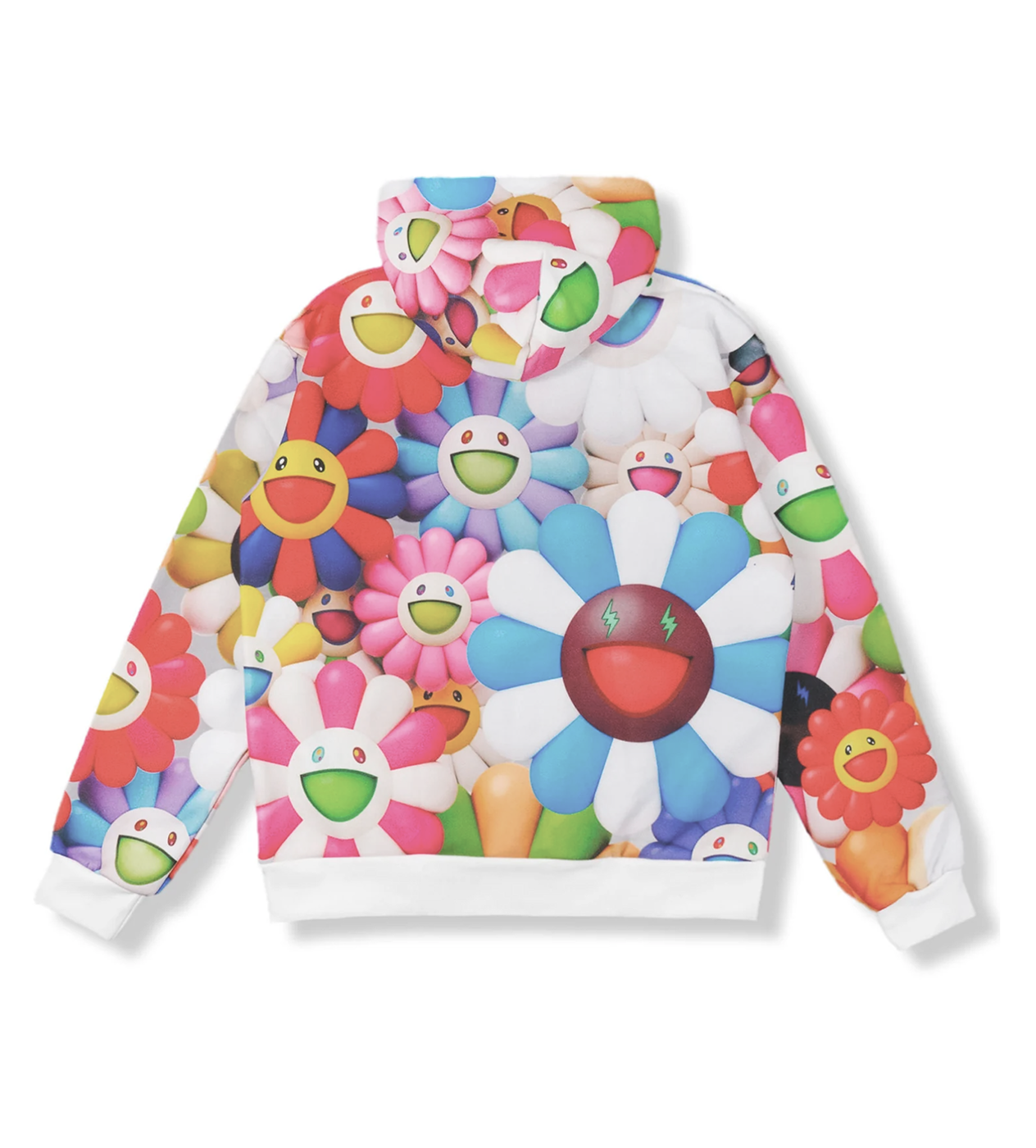 J Balvin x Murakami All Over Flowers Hoodie