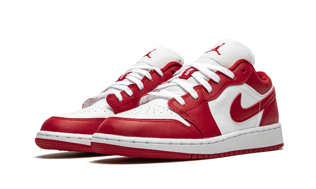 Air Jordan 1 Low GS "Gym Red/White" 553560 611
