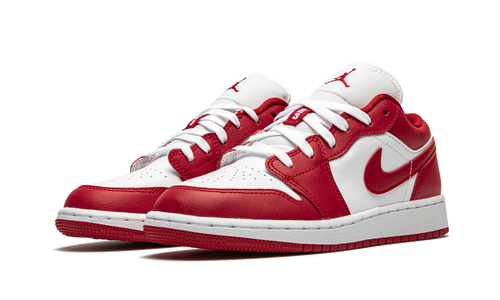 Air Jordan 1 Low GS "Gym Red/White" 553560 611