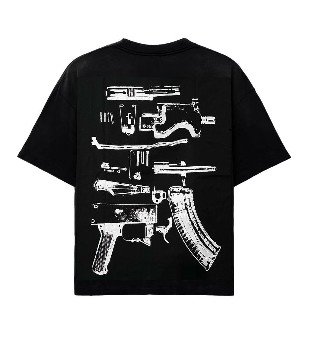 Kixkz Clothing In Draco We Trust Tee Black/White