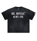 Kixkz Clothing Me, Myself, and My Fye Tee Washed Black