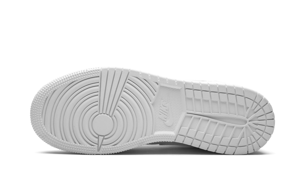 Air Jordan 1 Mid GS "Triple White" 554725 130