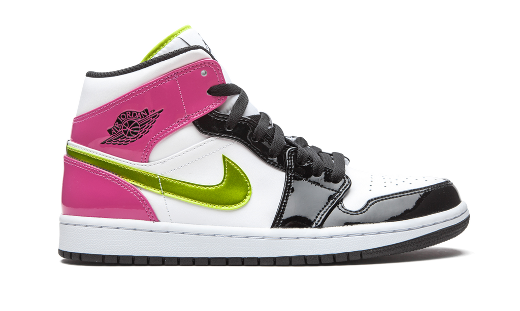 Air Jordan 1 Mid SE "Cyber / Active Fuchsia" CZ9834 100