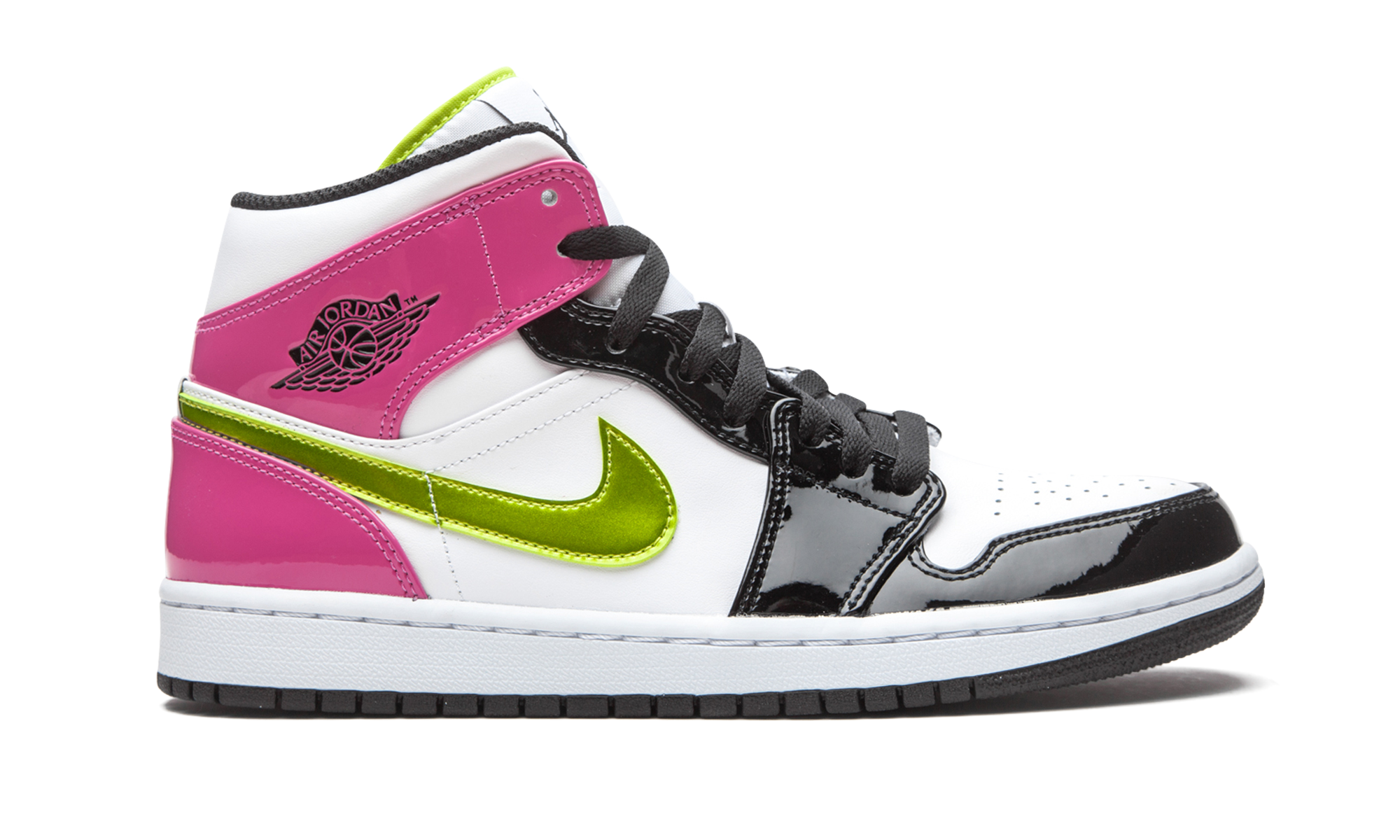Air Jordan 1 Mid SE "Cyber / Active Fuchsia" CZ9834 100