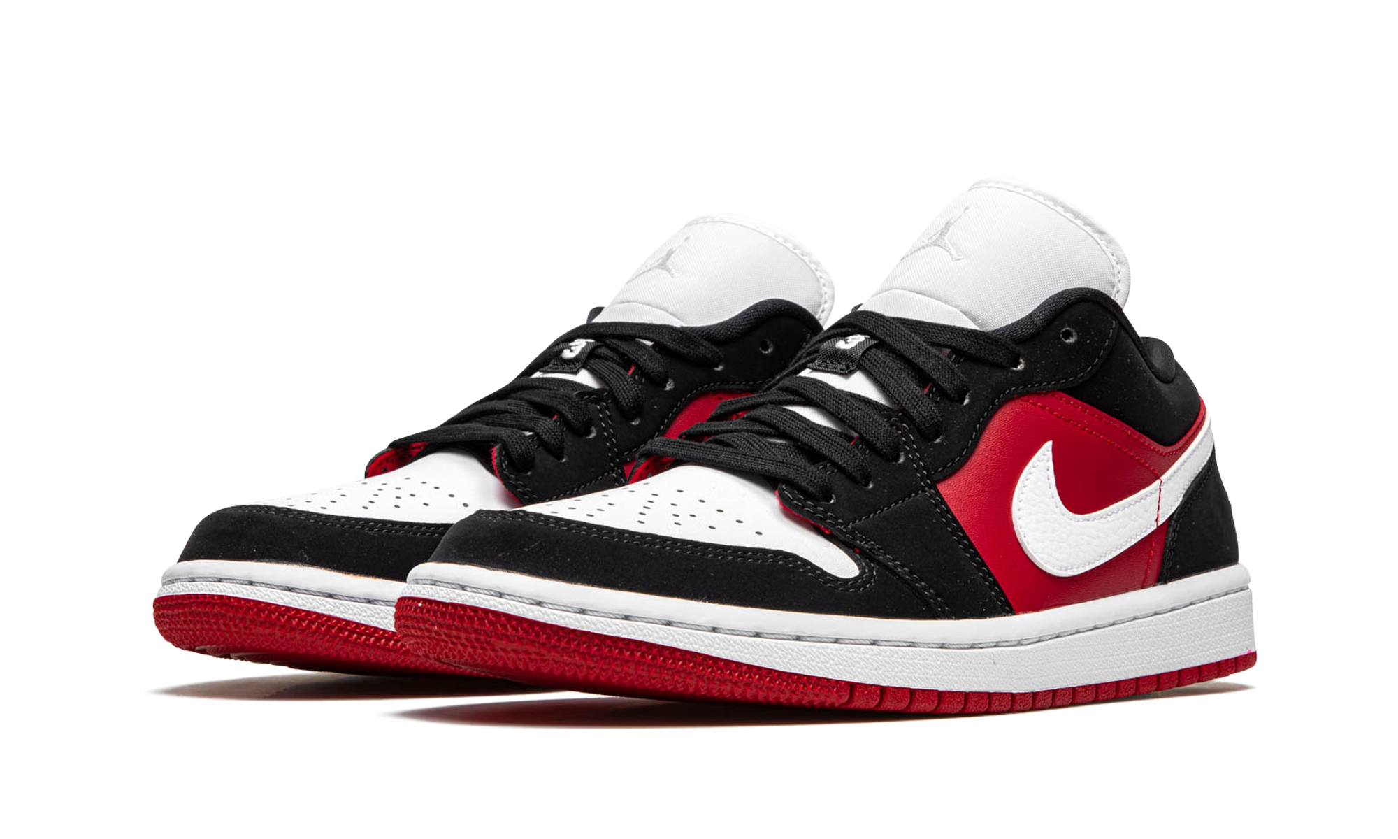 AIR JORDAN 1 LO WMNS "Black / White / Gym Red" DC0774 016