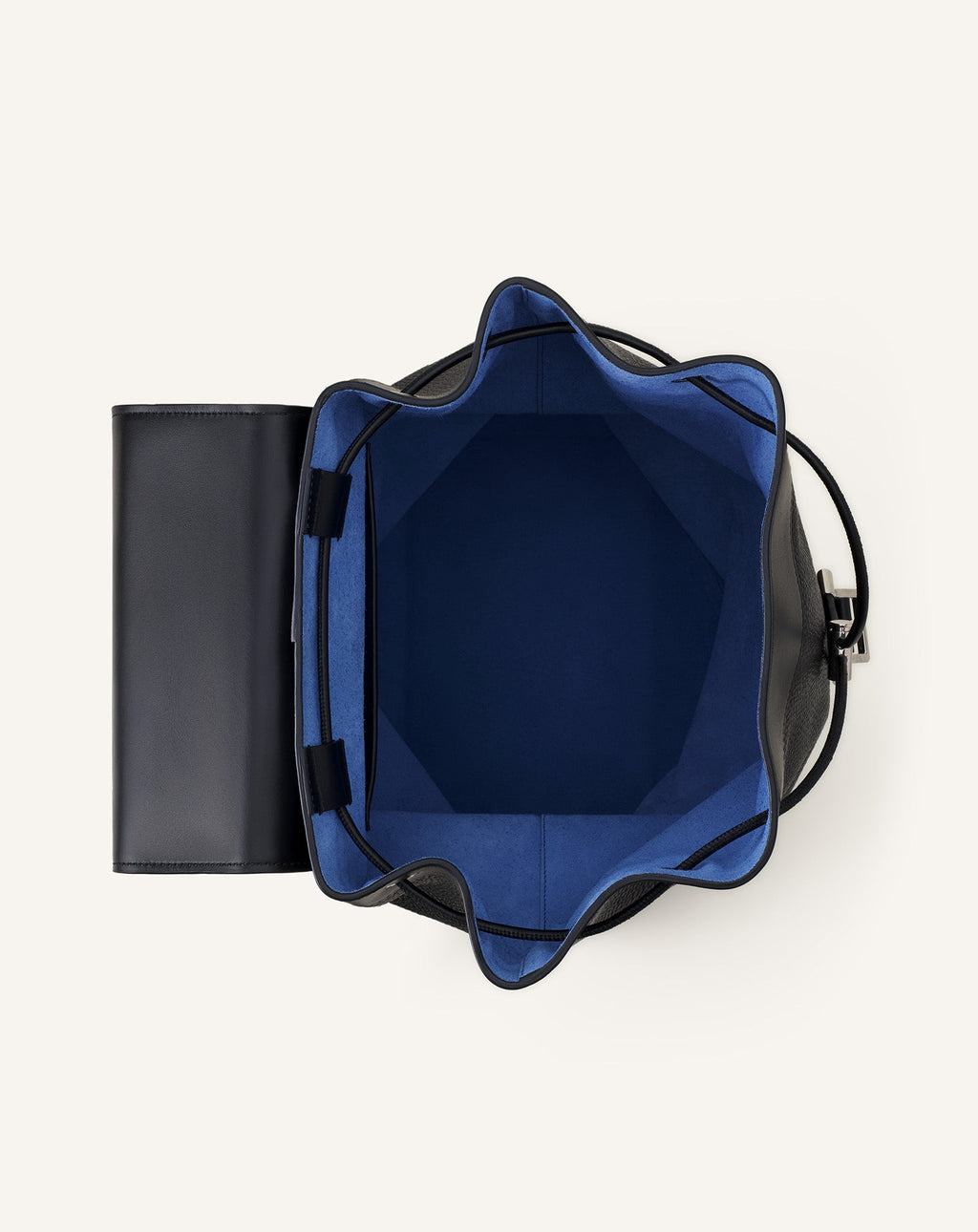 CATCH BY LANVIN LEATHER BACKPACK