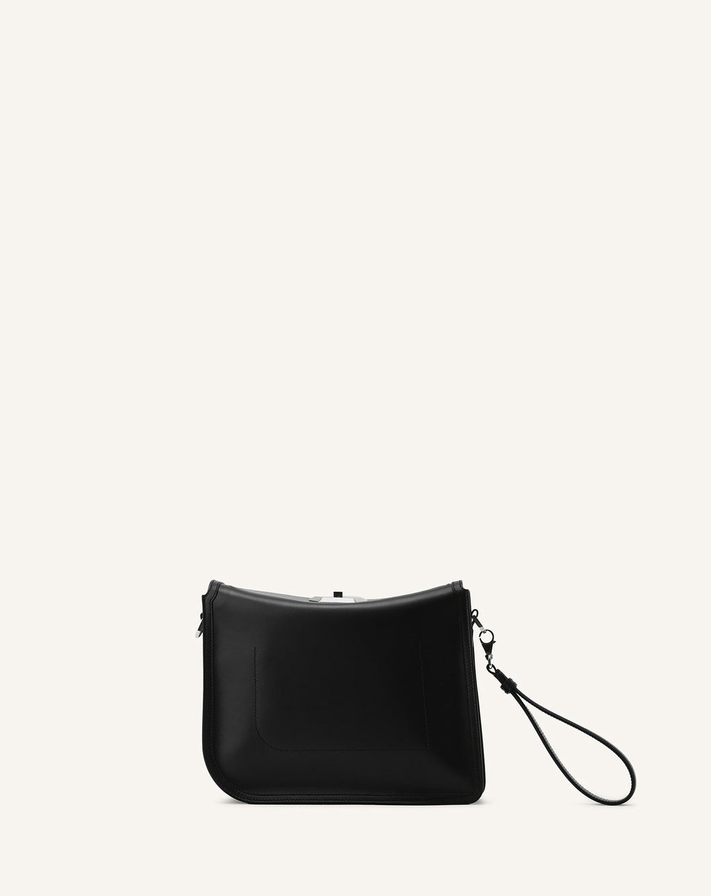 COMPAGNON CLUTCH BAG IN LEATHER