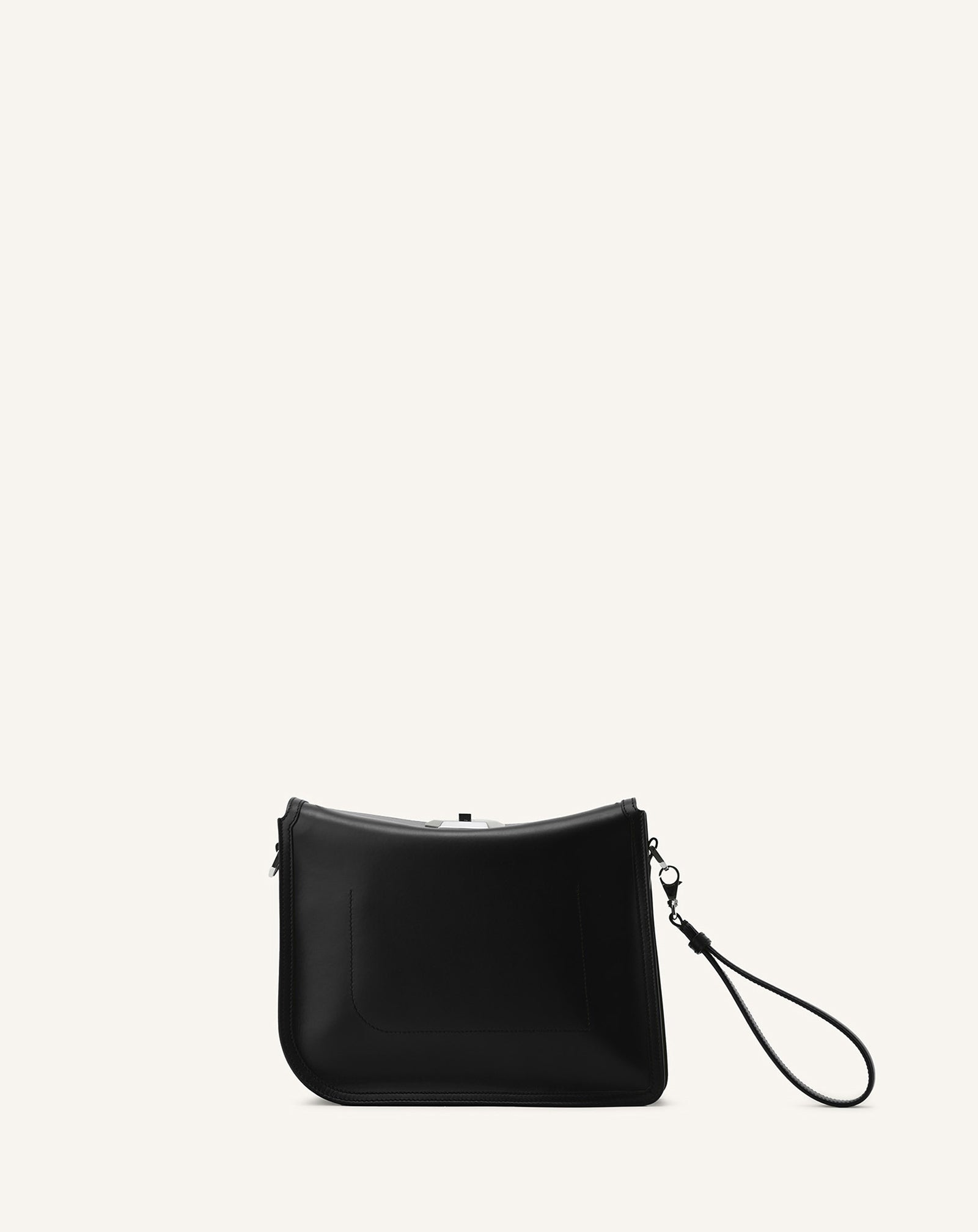 COMPAGNON CLUTCH BAG IN LEATHER