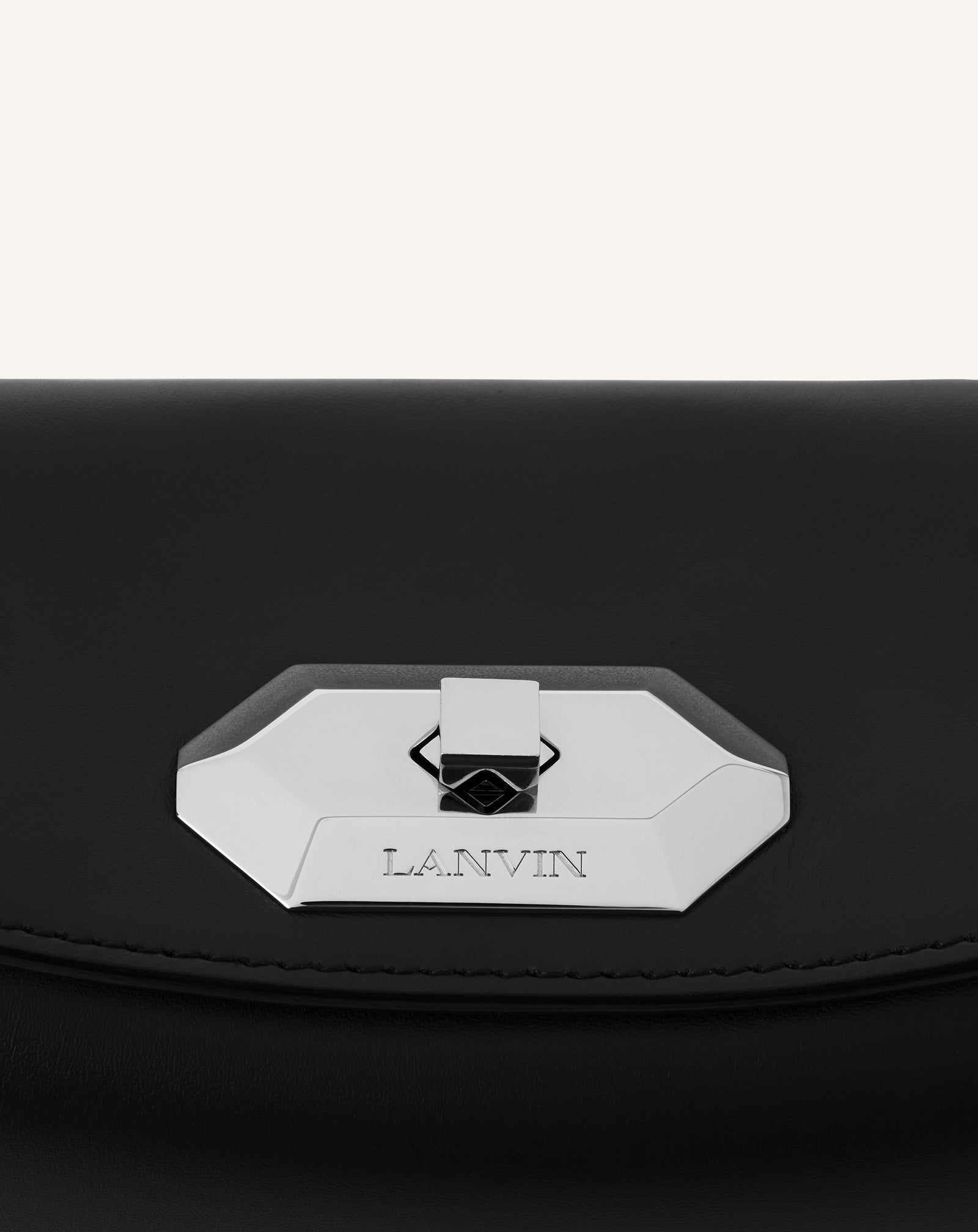 COMPAGNON CLUTCH BAG IN LEATHER