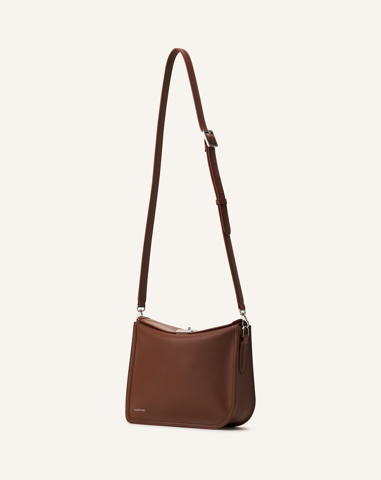 COMPAGNON CLUTCH BAG IN LEATHER