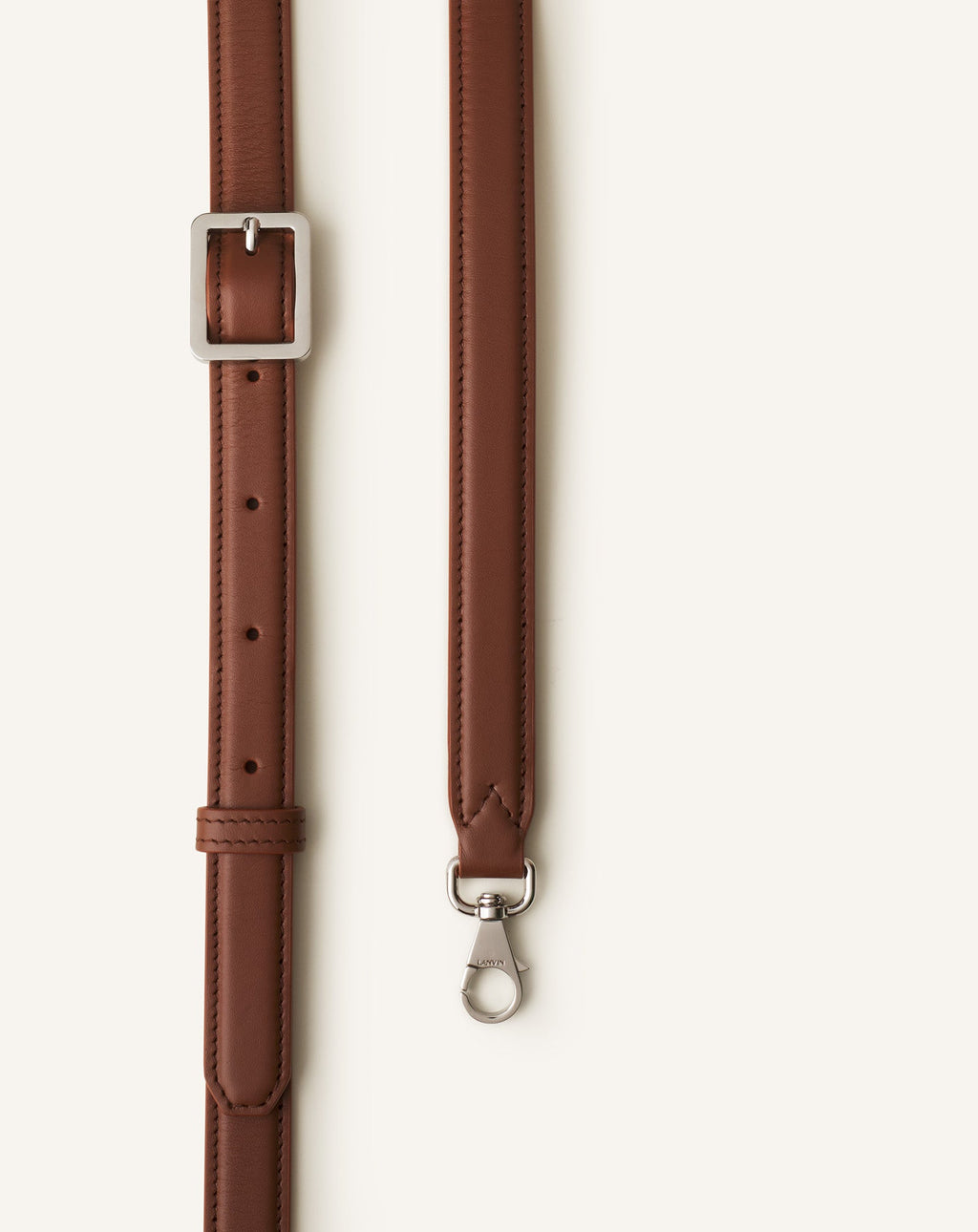 COMPAGNON CLUTCH BAG IN LEATHER