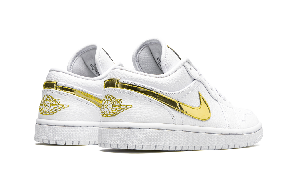 AIR JORDAN 1 Low SE WMNS "White Metallic Gold" CZ4776 100