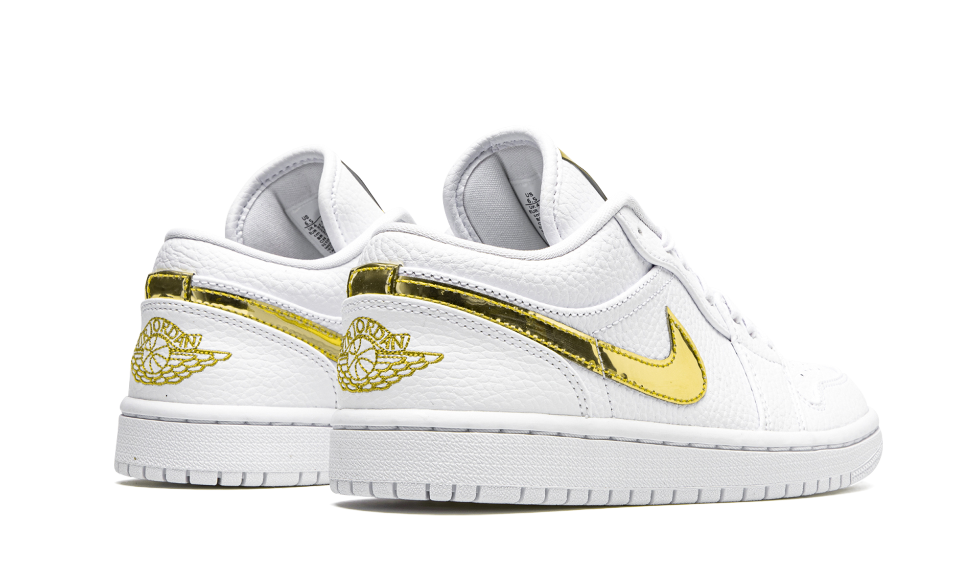 AIR JORDAN 1 Low SE WMNS "White Metallic Gold" CZ4776 100