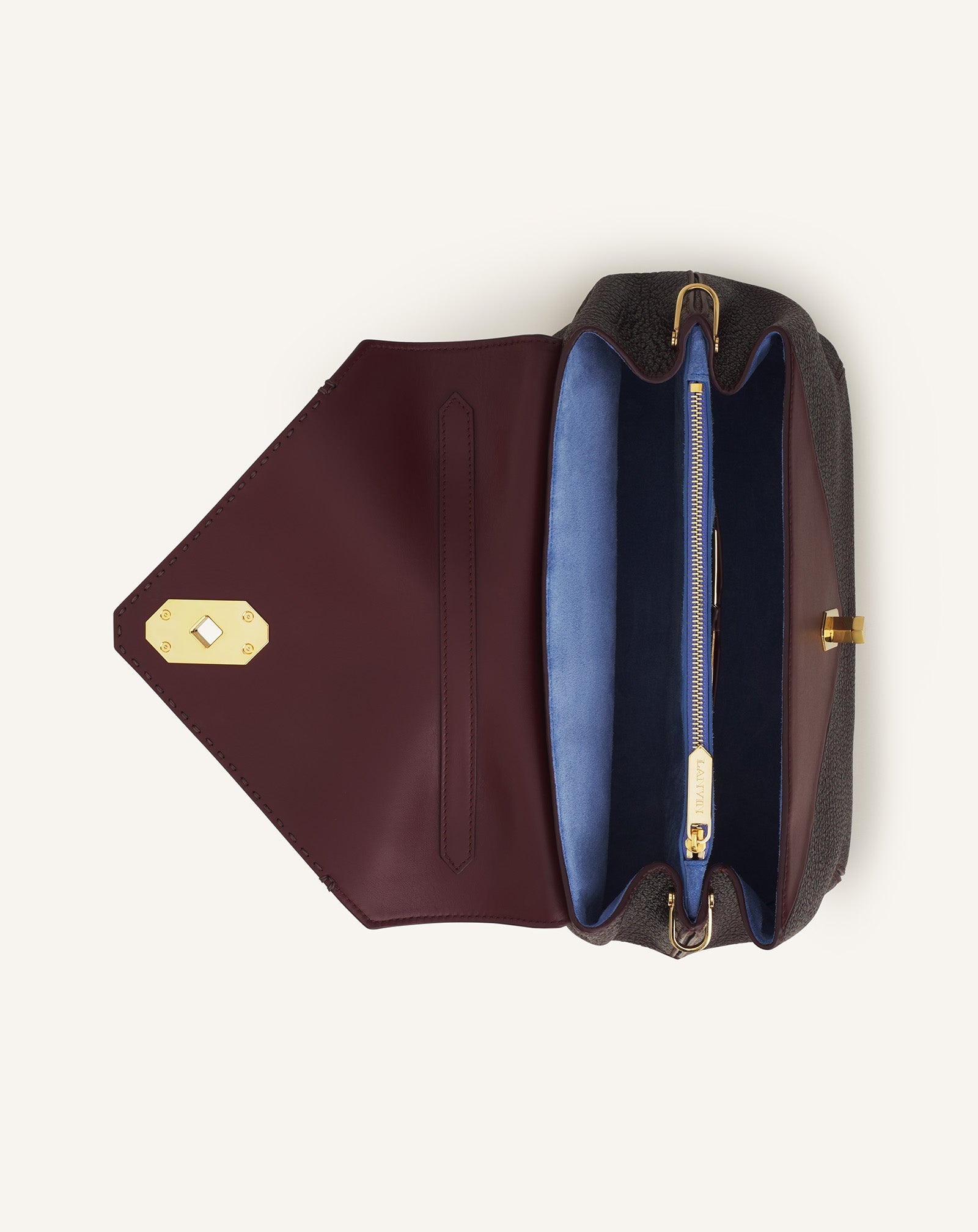 LE CONFIDENT BY LANVIN LEATHER BAG