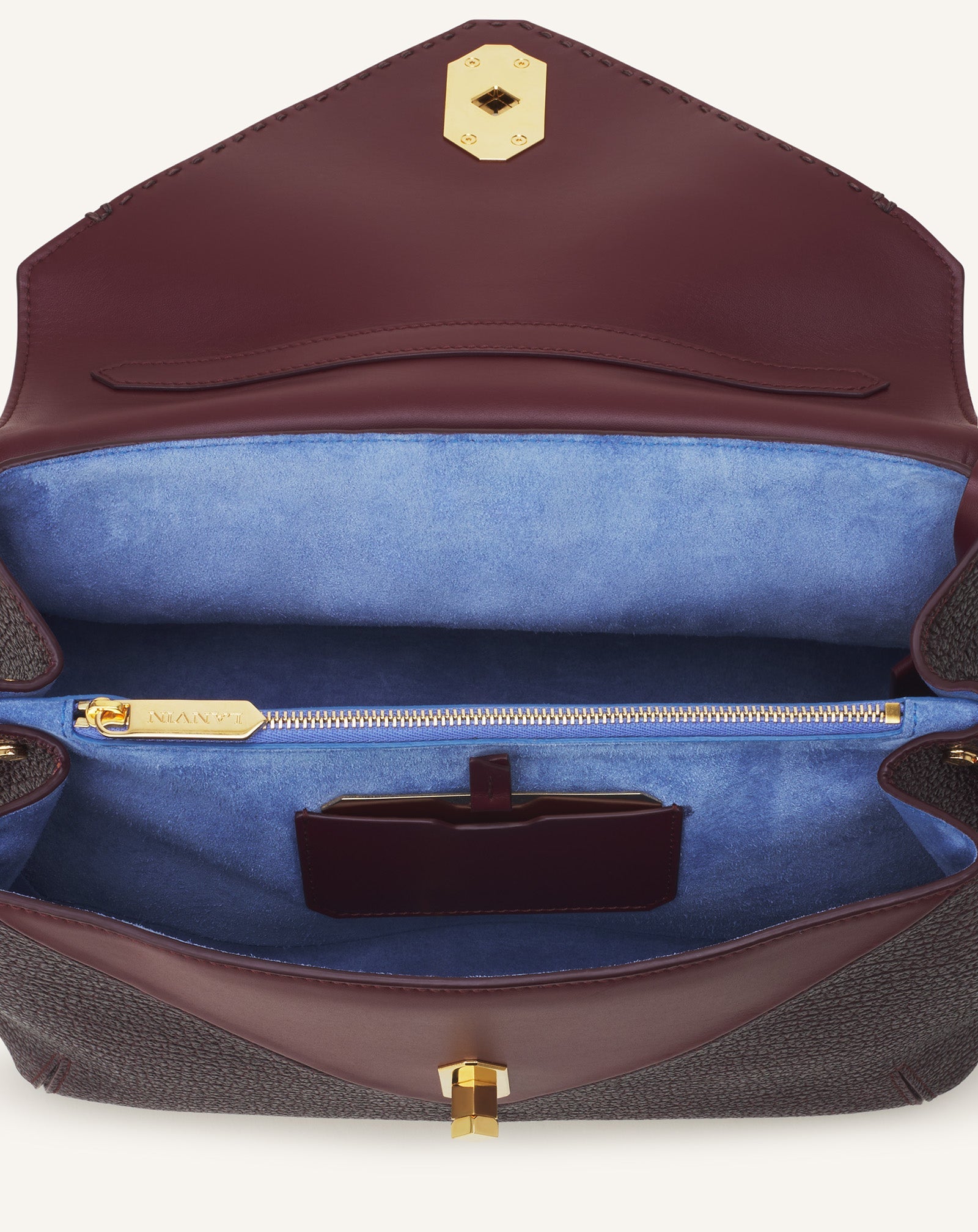 LE CONFIDENT BY LANVIN LEATHER BAG