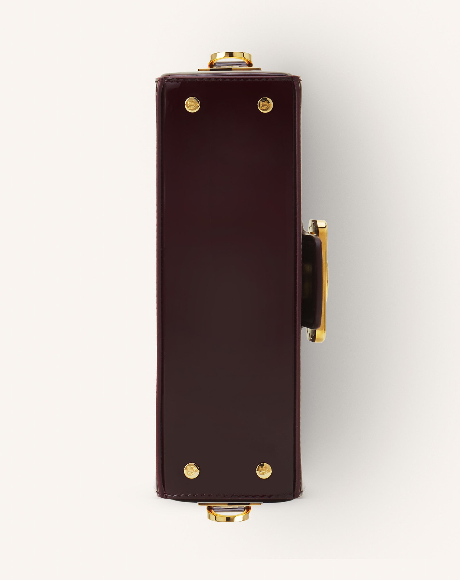 PENCIL CAT NANO BAG IN PATENT LEATHER