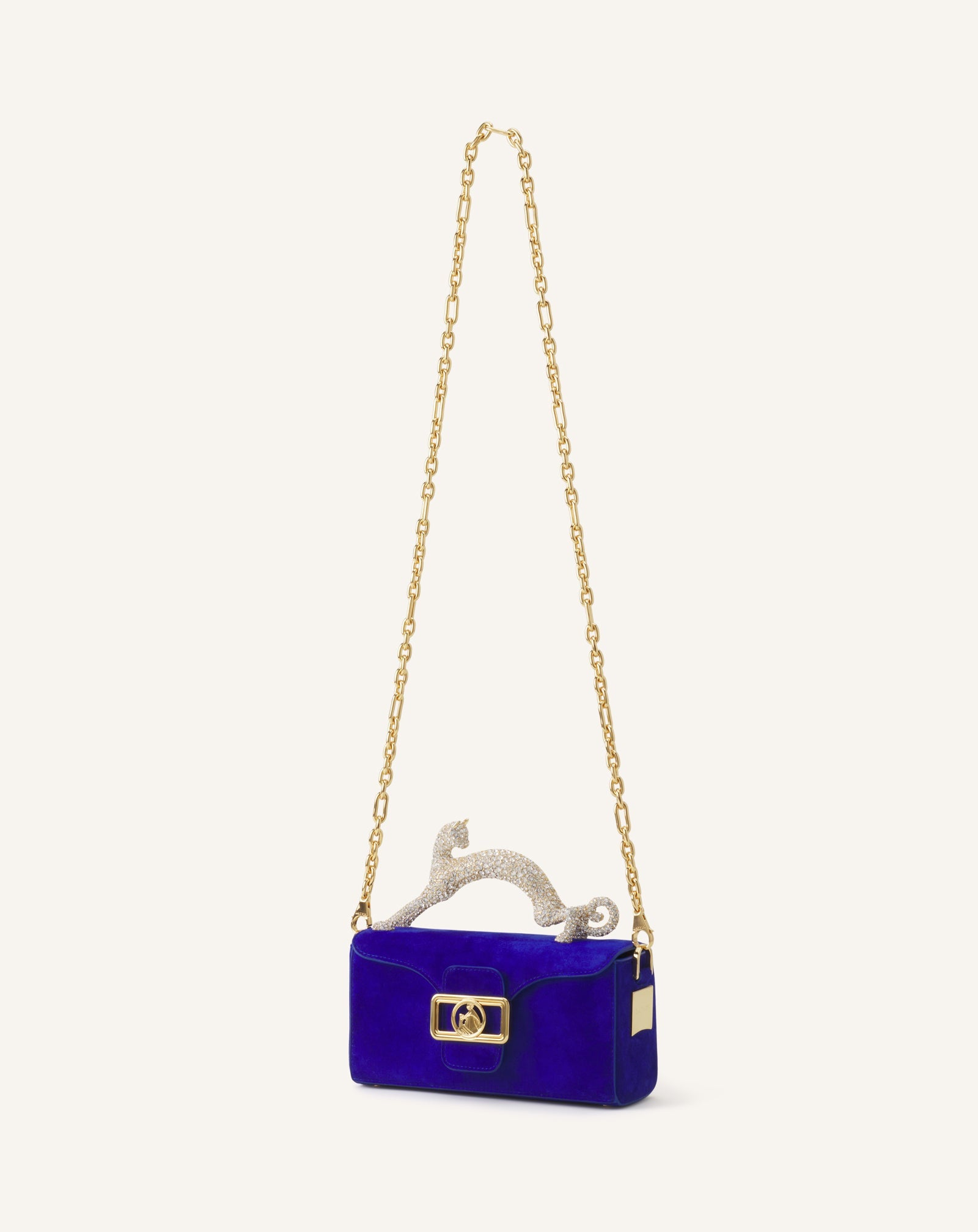 PENCIL CAT NANO BAG IN LEATHER