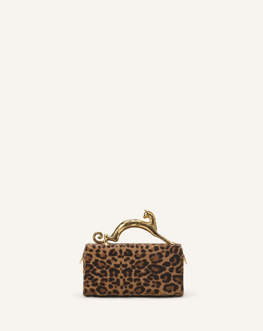 PENCIL CAT NANO BAG IN LEOPARD PRINT