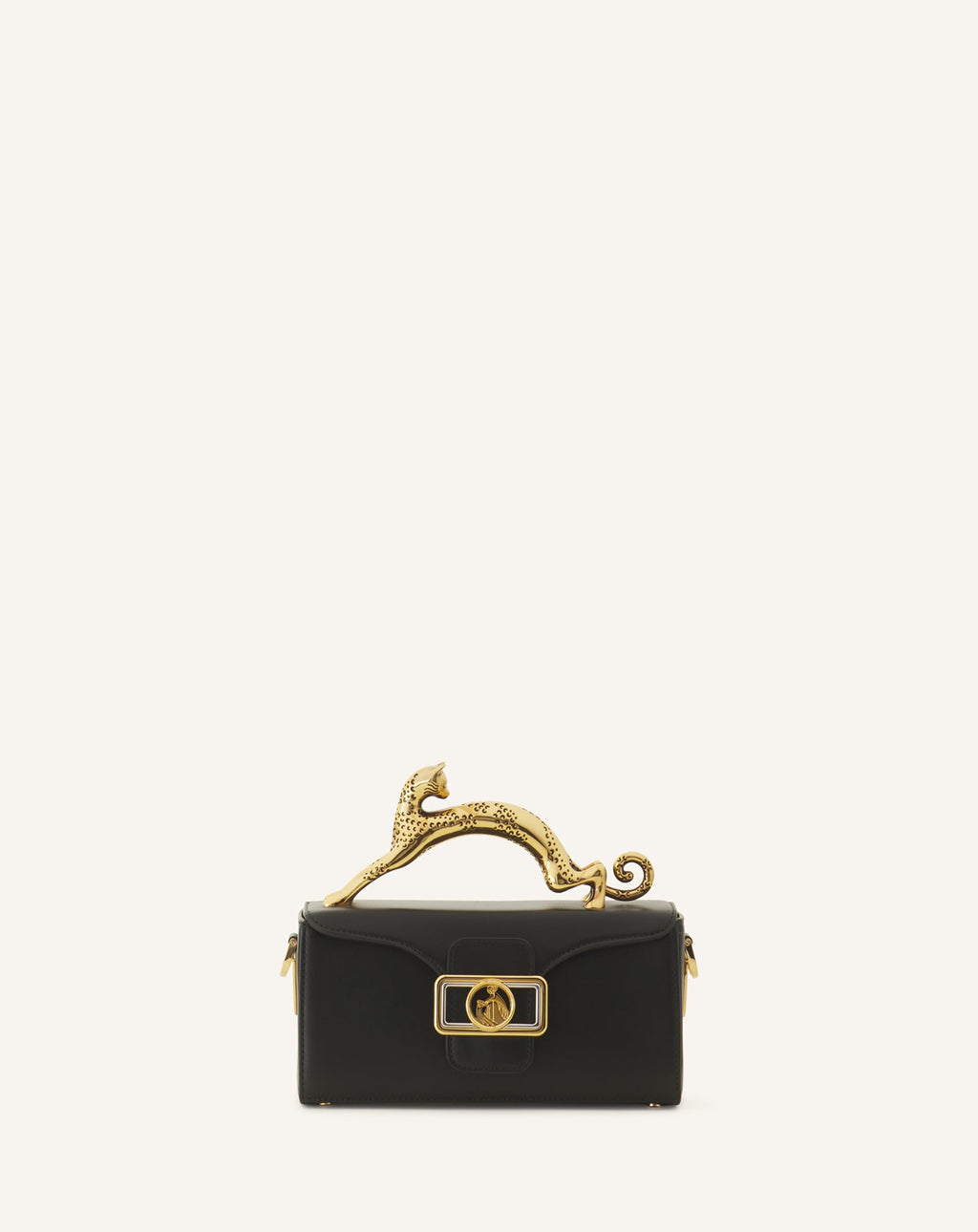 PENCIL CAT NANO BAG IN LEATHER