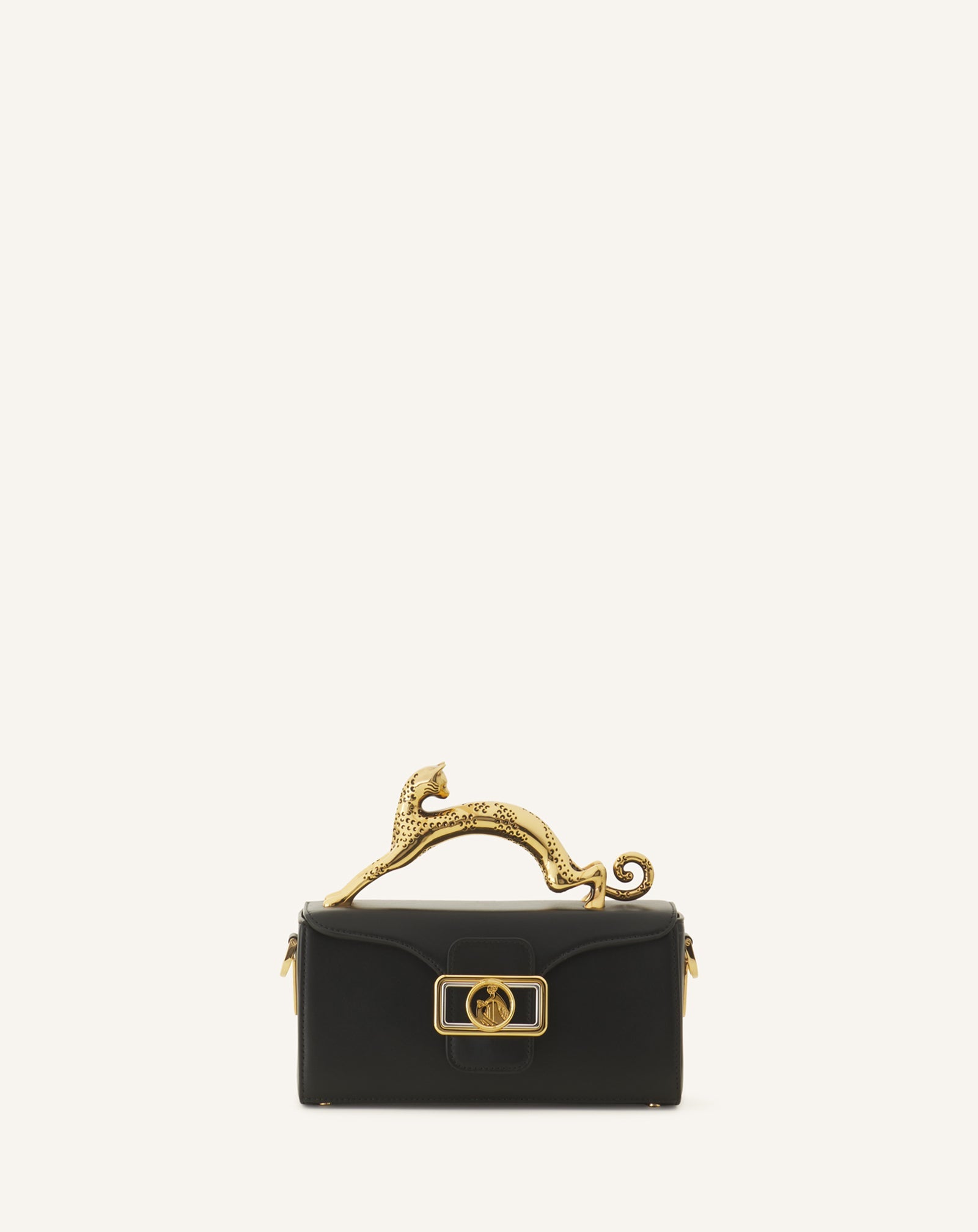 PENCIL CAT NANO BAG IN LEATHER