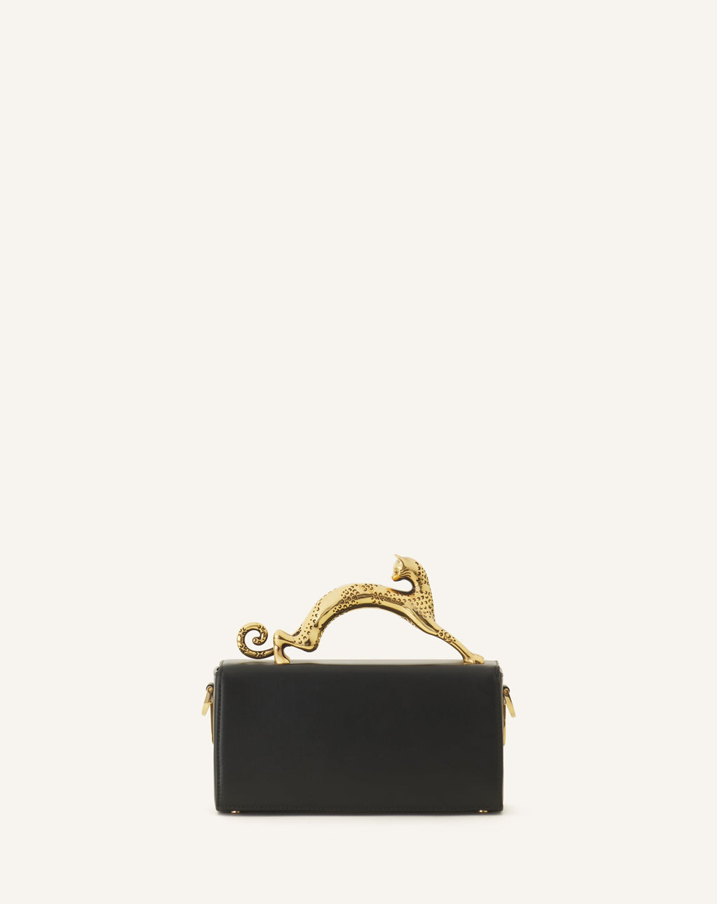 PENCIL CAT NANO BAG IN LEATHER