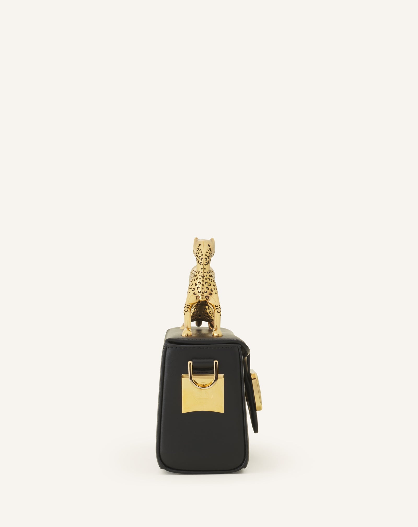 PENCIL CAT NANO BAG IN LEATHER