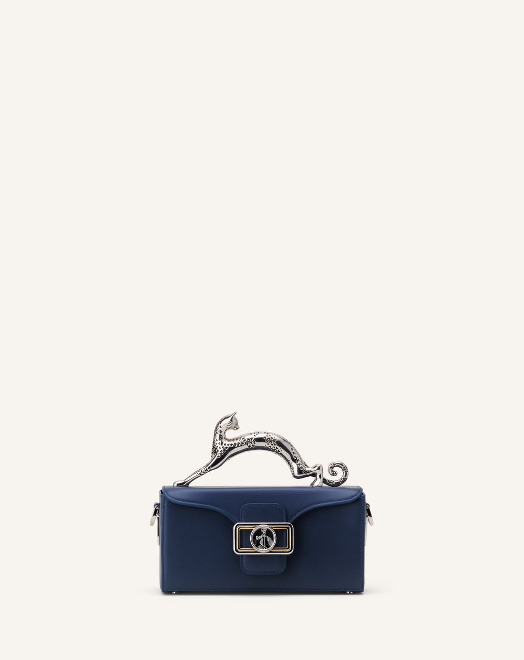 PENCIL CAT NANO BAG IN LEATHER