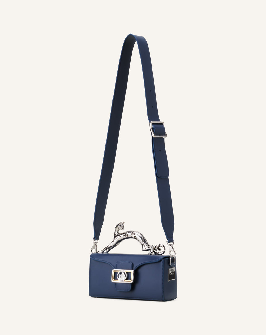 PENCIL CAT NANO BAG IN LEATHER