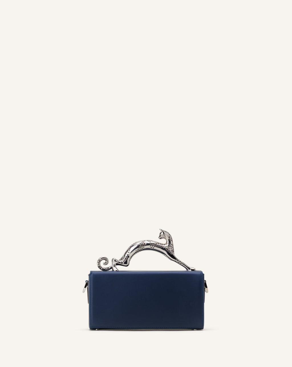 PENCIL CAT NANO BAG IN LEATHER