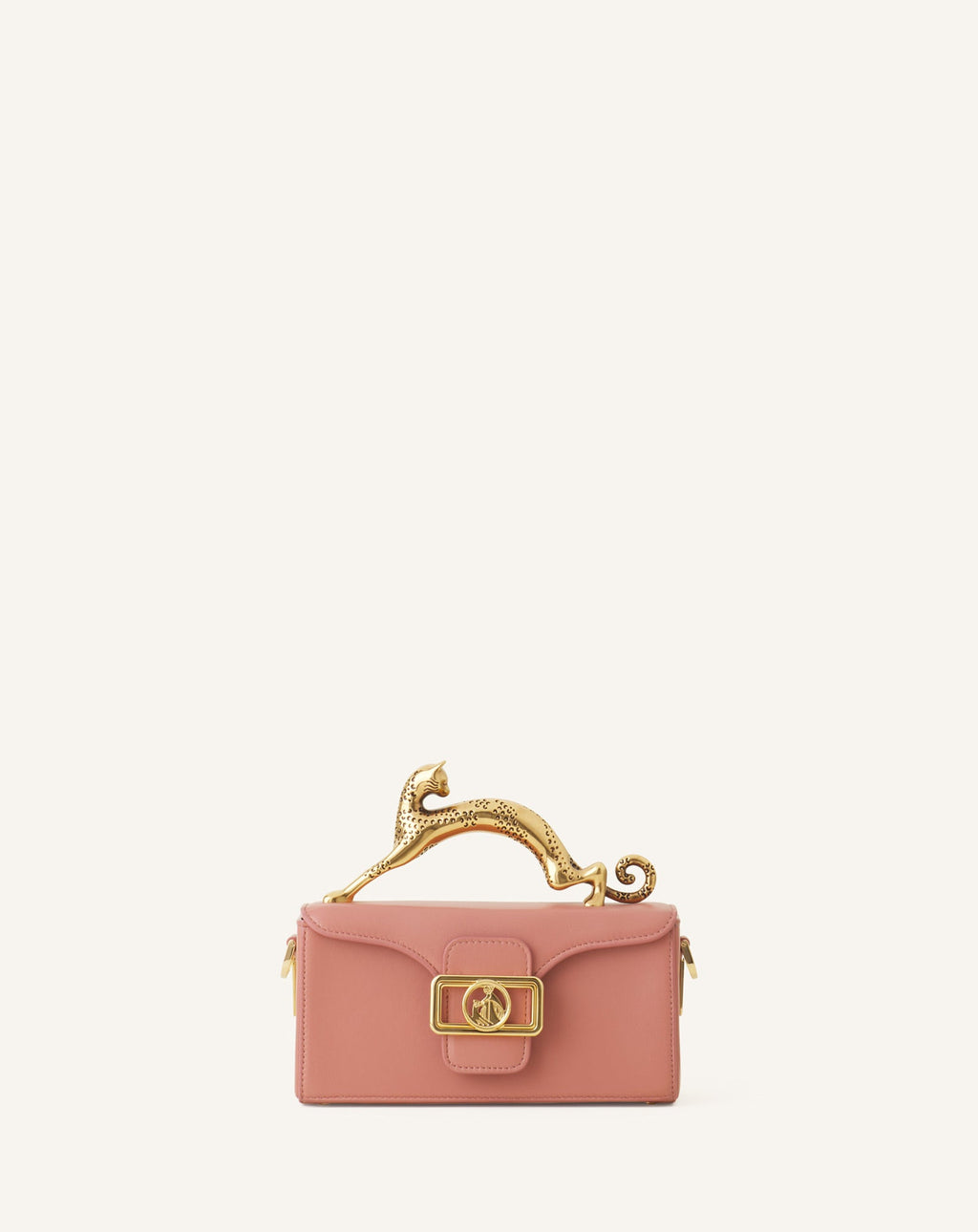 PENCIL CAT NANO BAG IN LEATHER