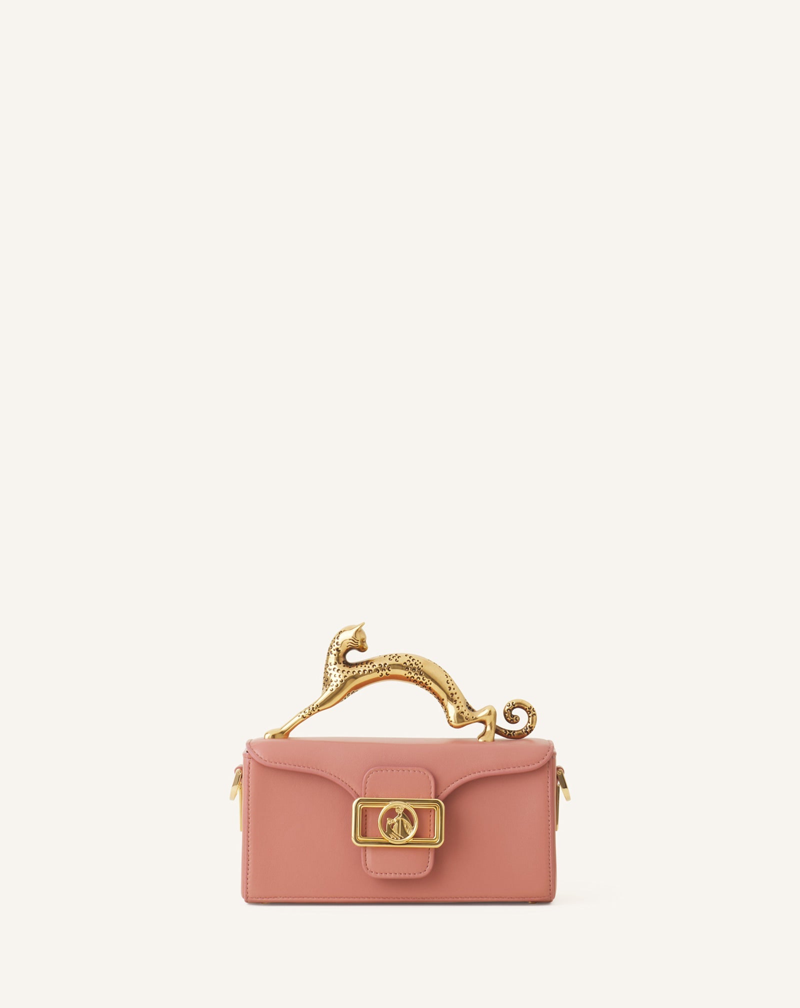 PENCIL CAT NANO BAG IN LEATHER