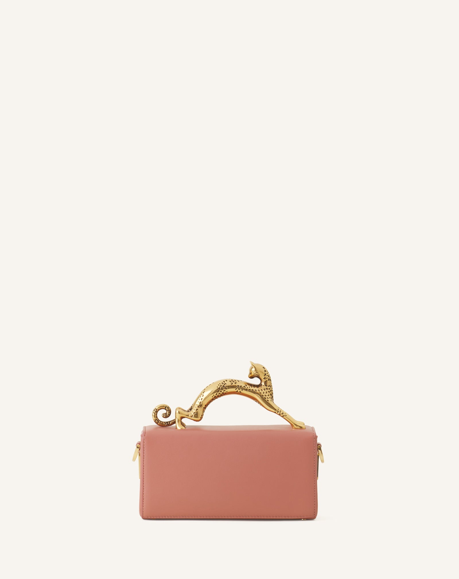 PENCIL CAT NANO BAG IN LEATHER