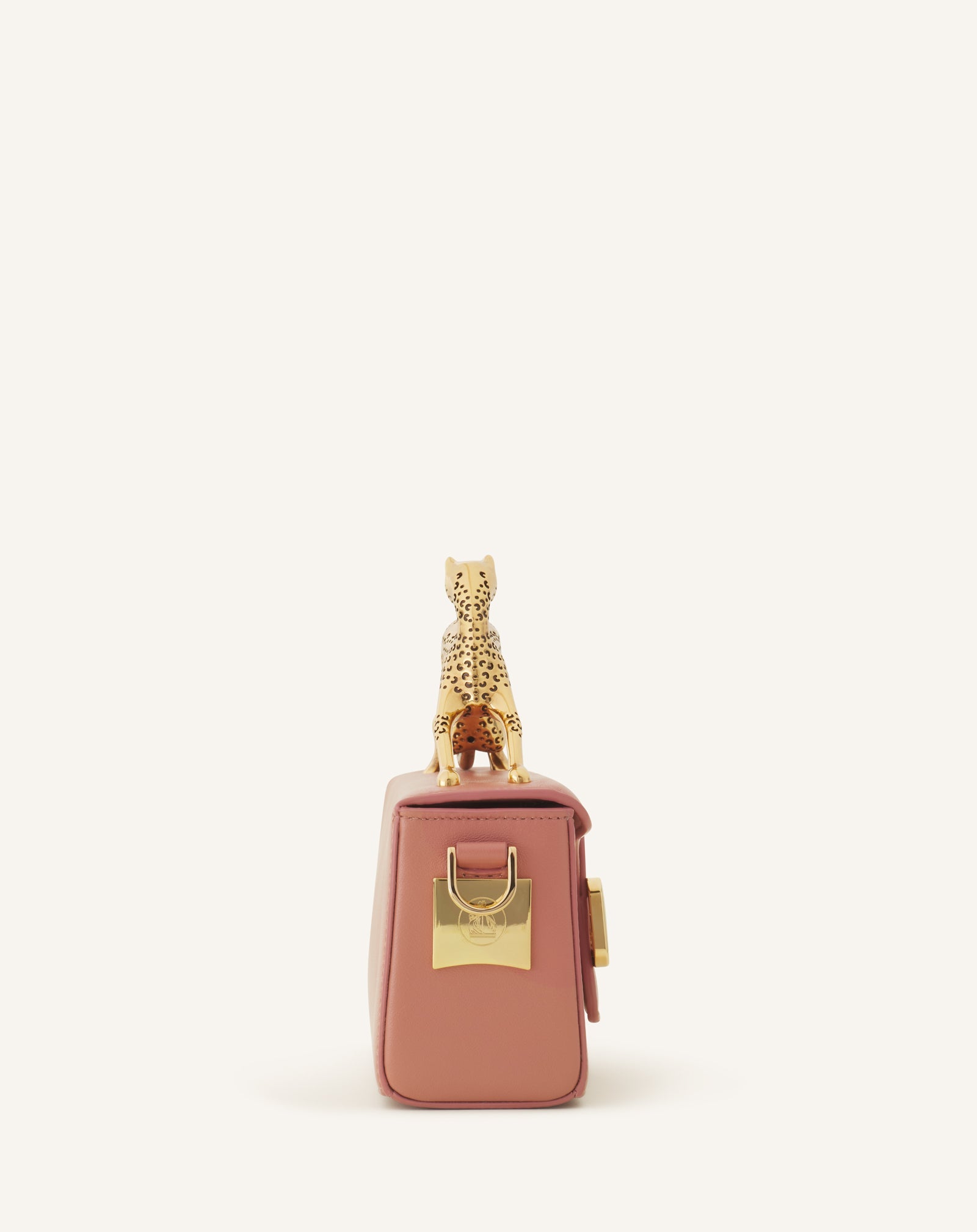 PENCIL CAT NANO BAG IN LEATHER