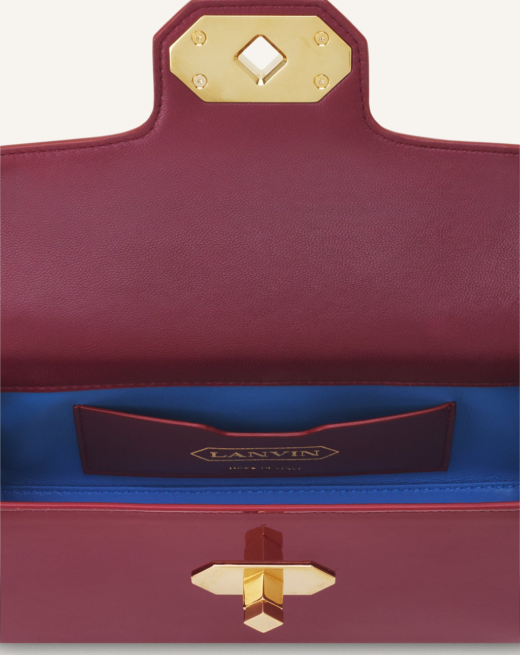 PENCIL CAT NANO BAG IN PATENT LEATHER