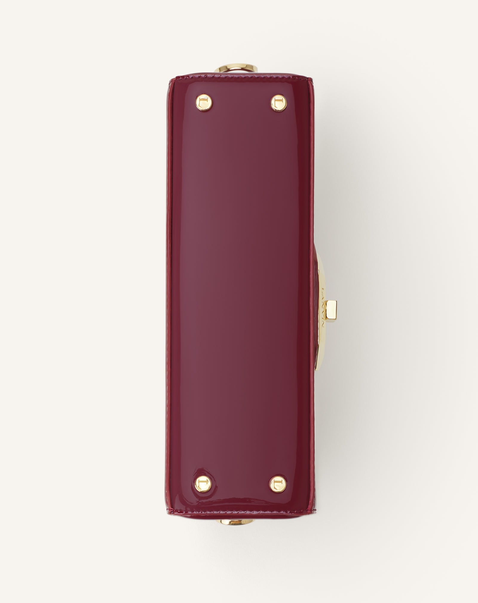 PENCIL CAT NANO BAG IN PATENT LEATHER