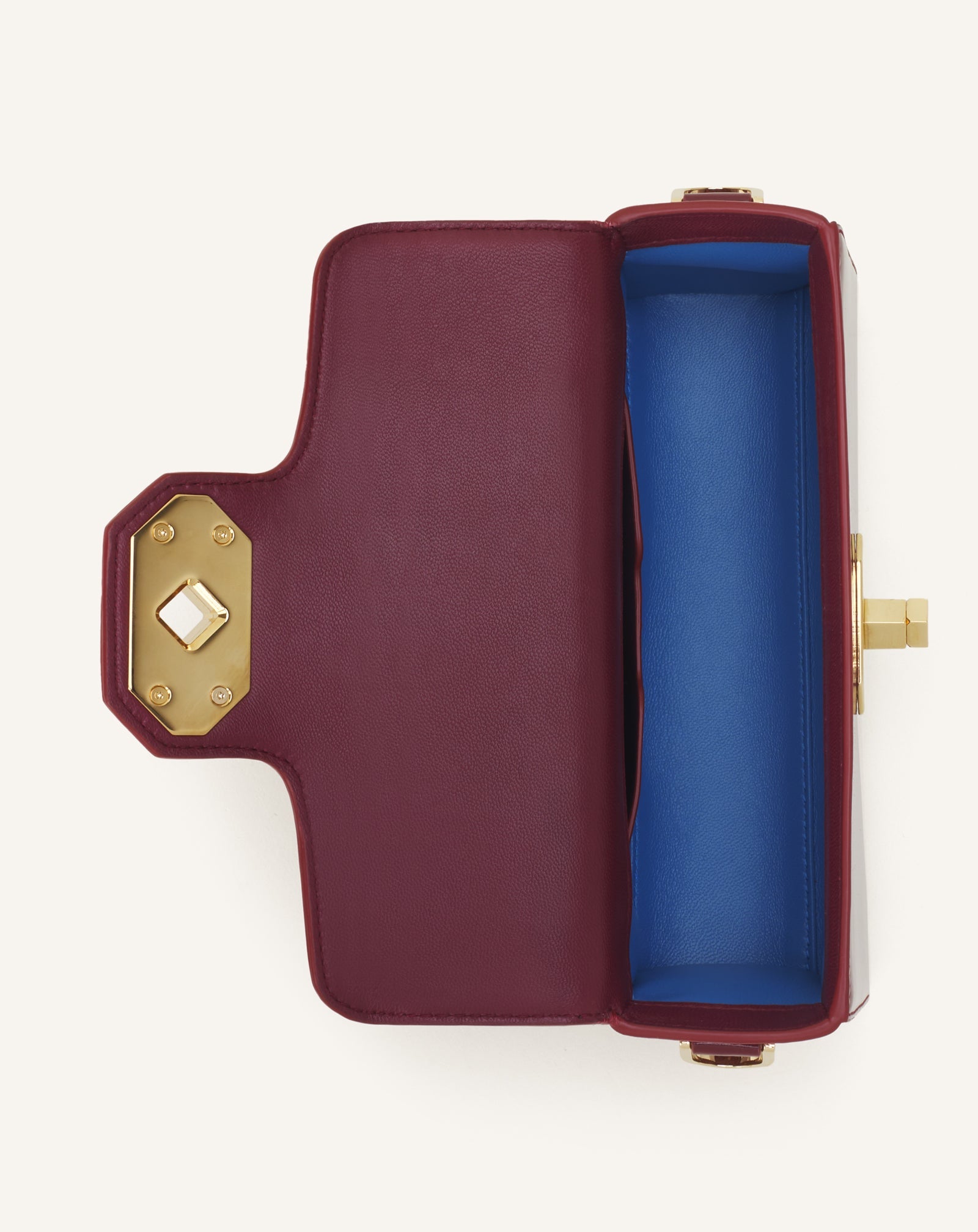 PENCIL CAT NANO BAG IN PATENT LEATHER