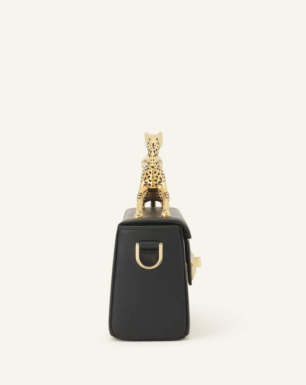 PENCIL CAT NANO BAG IN LEATHER