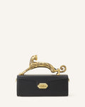 PENCIL CAT BAG IN LEATHER