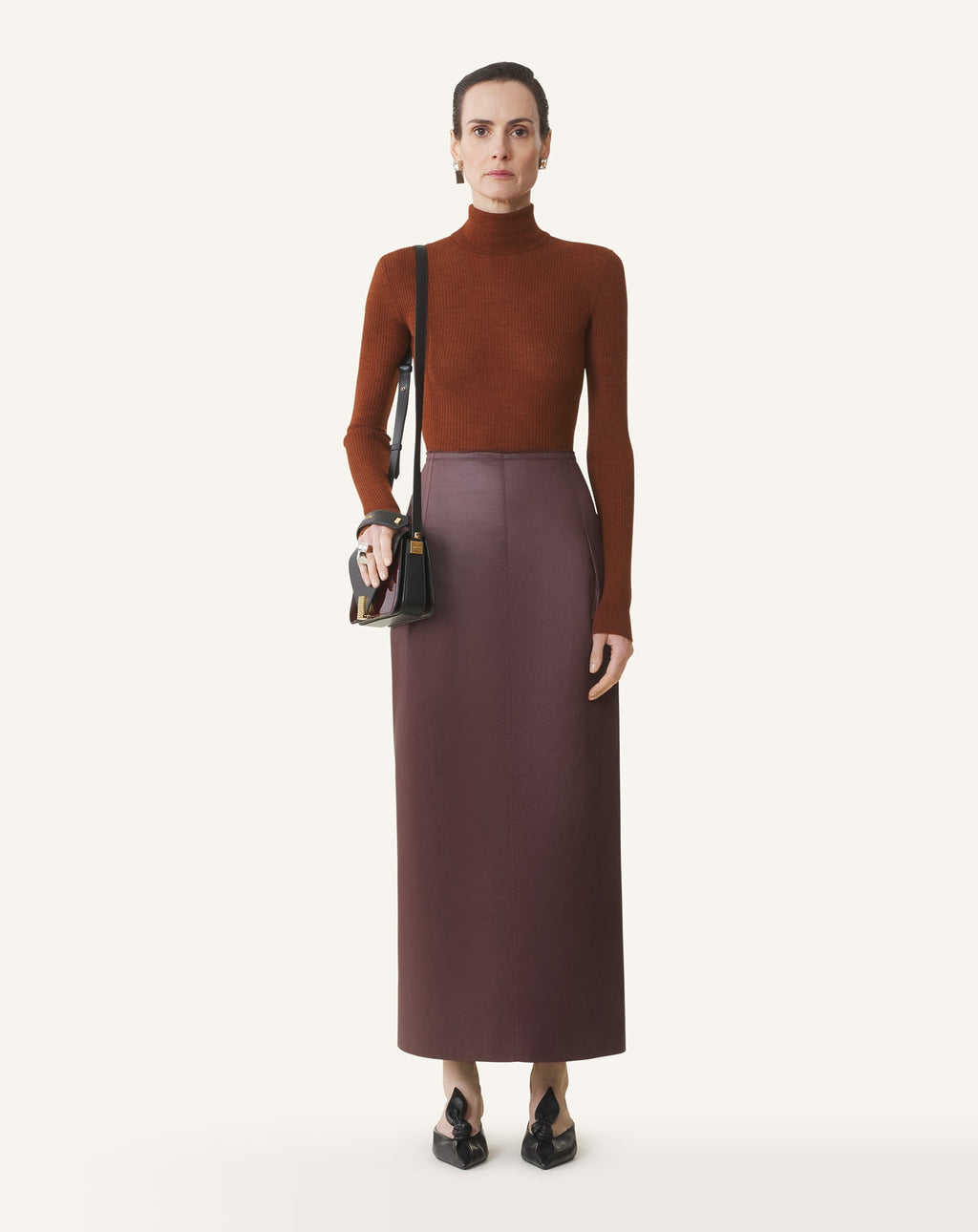 CONCERTO ARPEGE PATENT LEATHER BAG