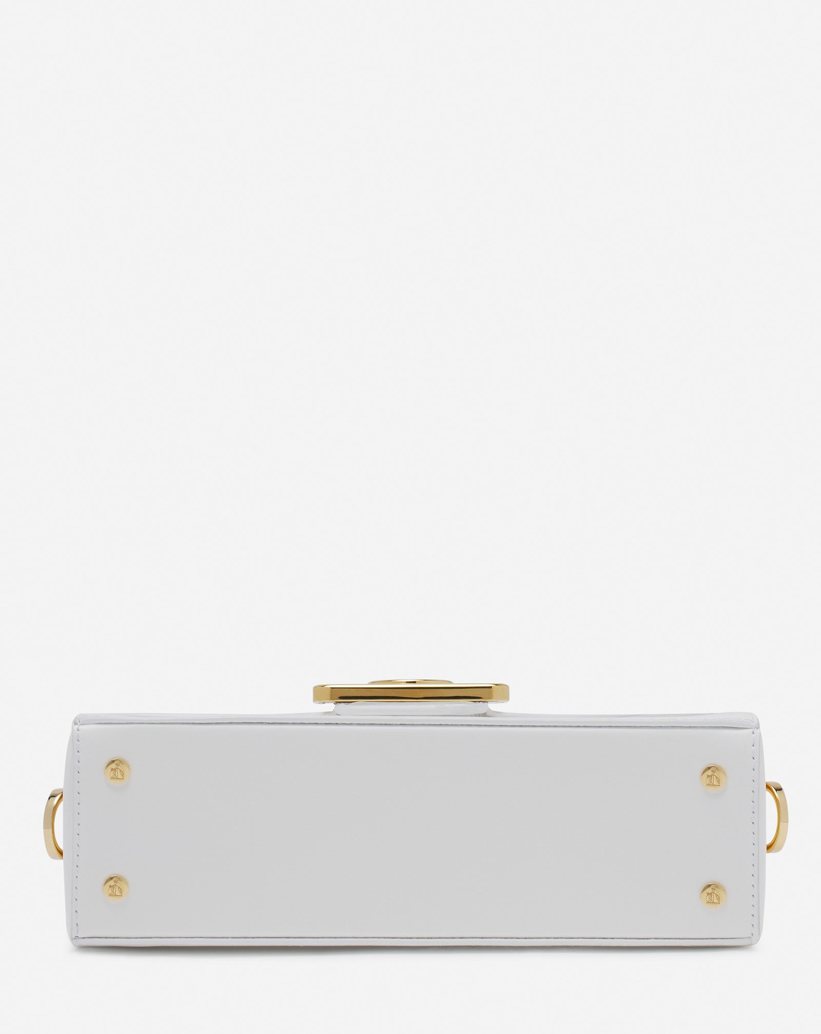 PENCIL CAT BAG IN LEATHER AND RHINESTONES