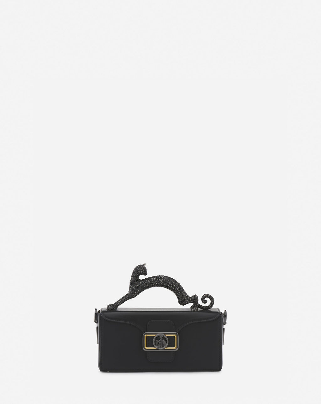 PENCIL CAT NANO BAG IN LEATHER
