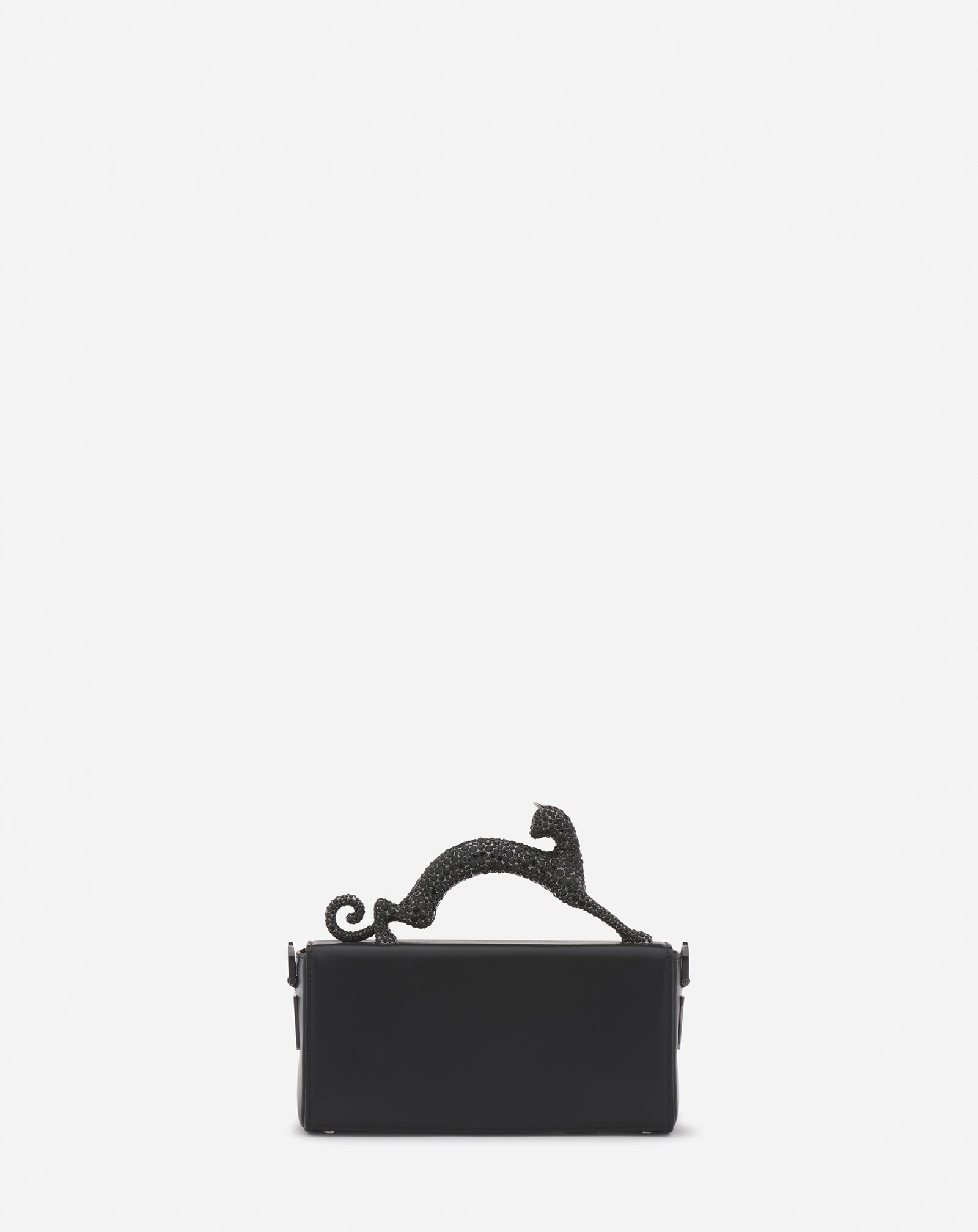 PENCIL CAT NANO BAG IN LEATHER