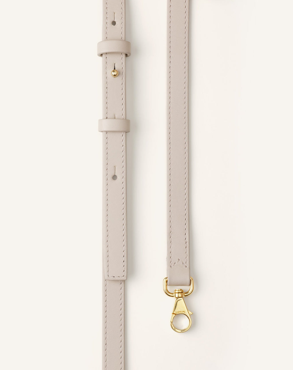 CATCH BY LANVIN BUCKET BAG IN GRAINED LEATHER