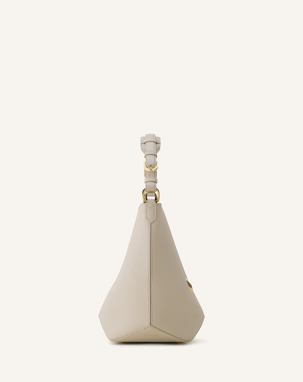 CATCH BY LANVIN BUCKET BAG IN GRAINED LEATHER