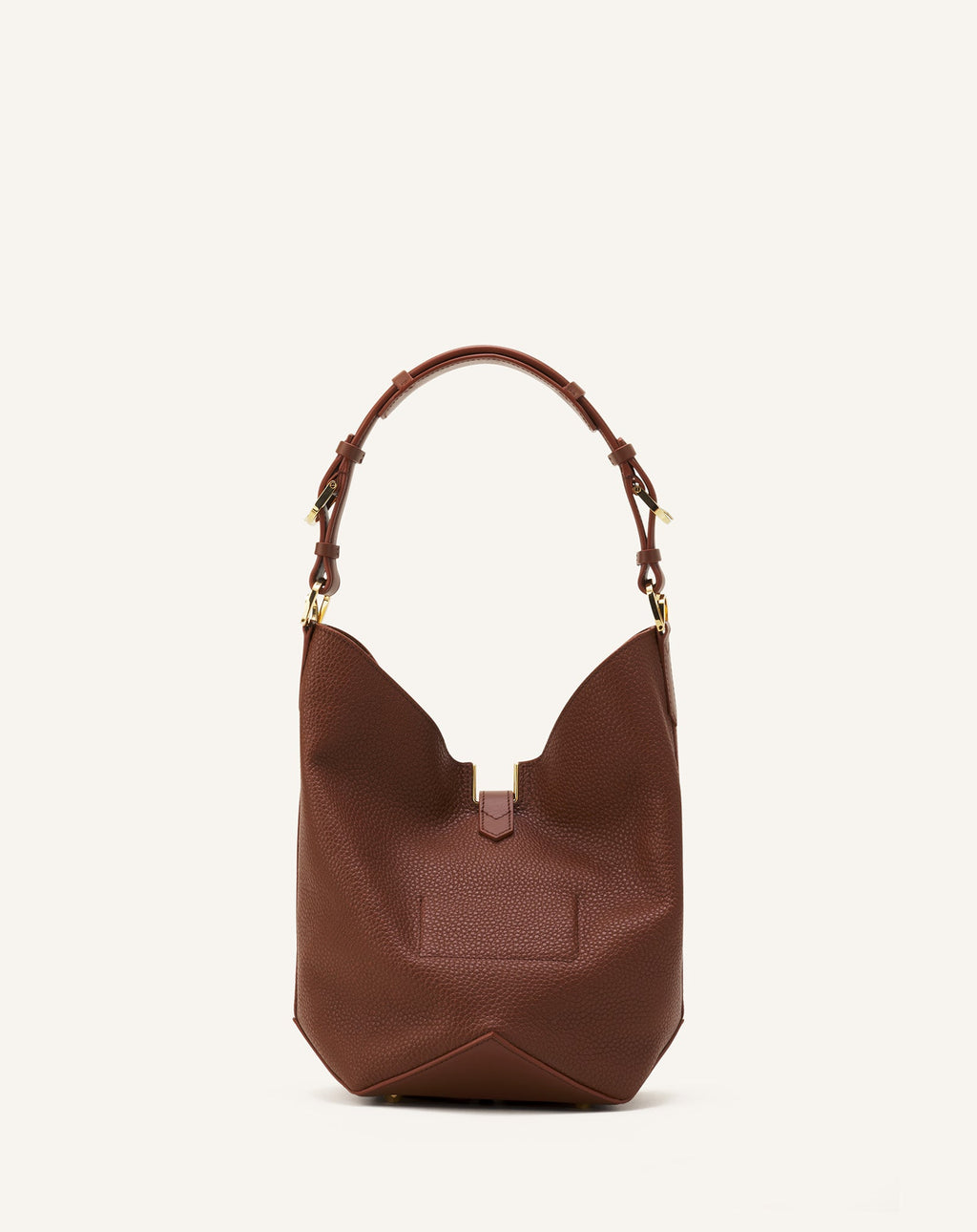 CATCH BY LANVIN BUCKET BAG IN GRAINED LEATHER