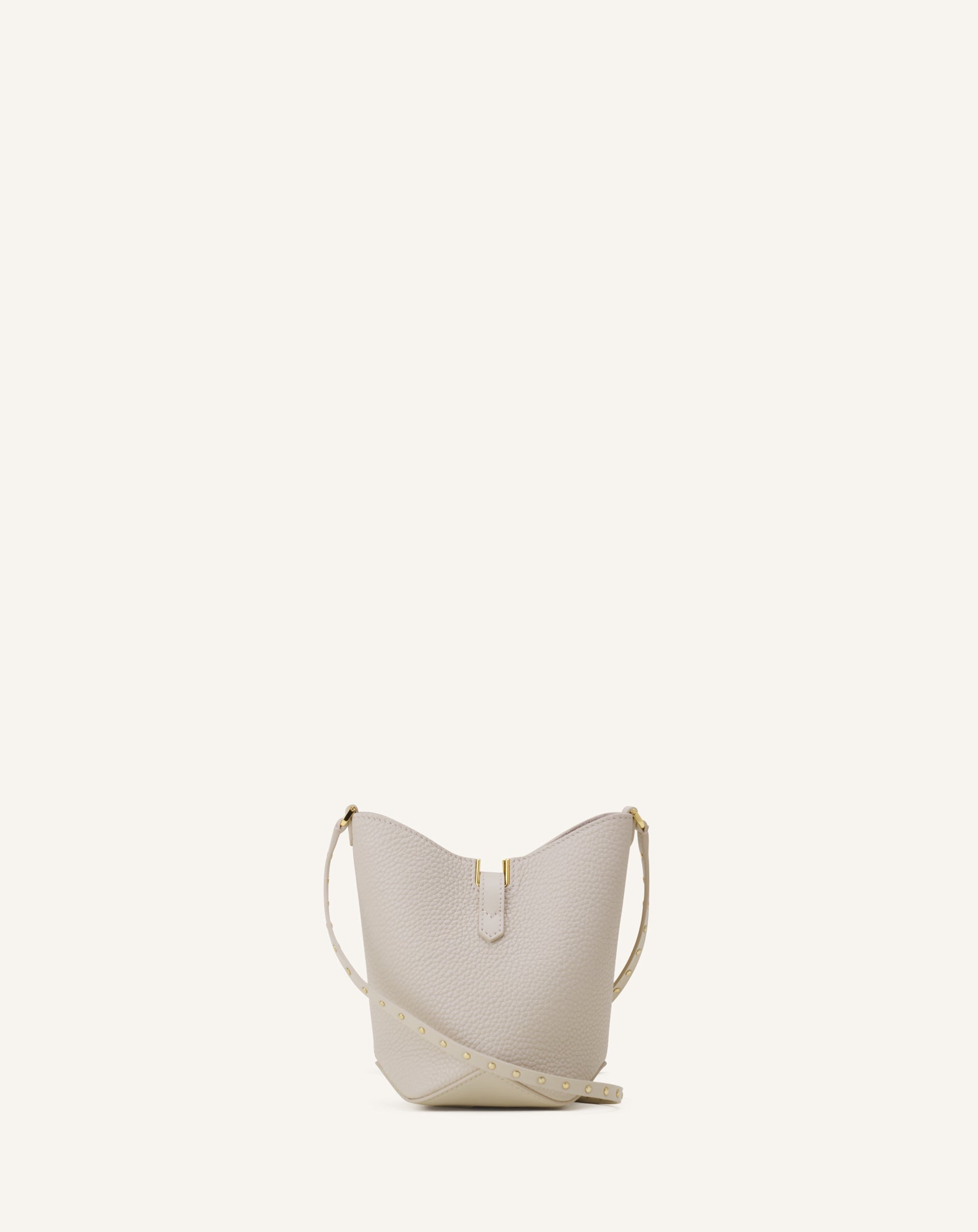 CATCH BY LANVIN NANO BUCKET BAG IN LEATHER