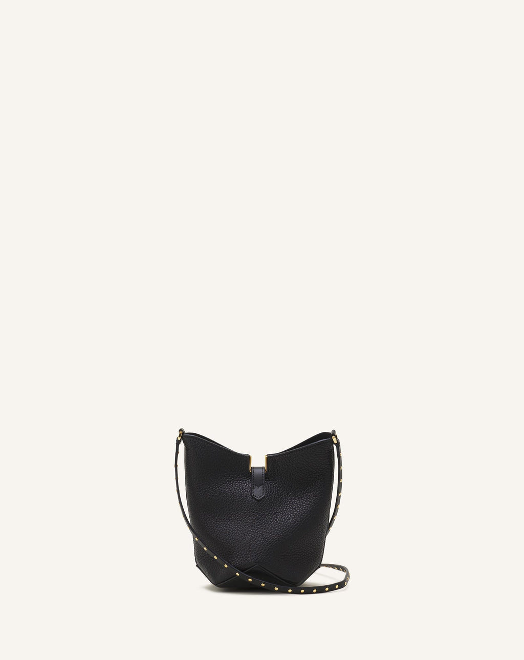 CATCH BY LANVIN NANO BUCKET BAG IN LEATHER